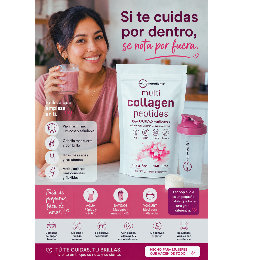 Multi Collagen Peptides Types Sobre Gran
